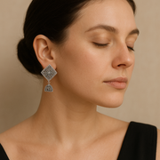 Oxidised Earrings for women